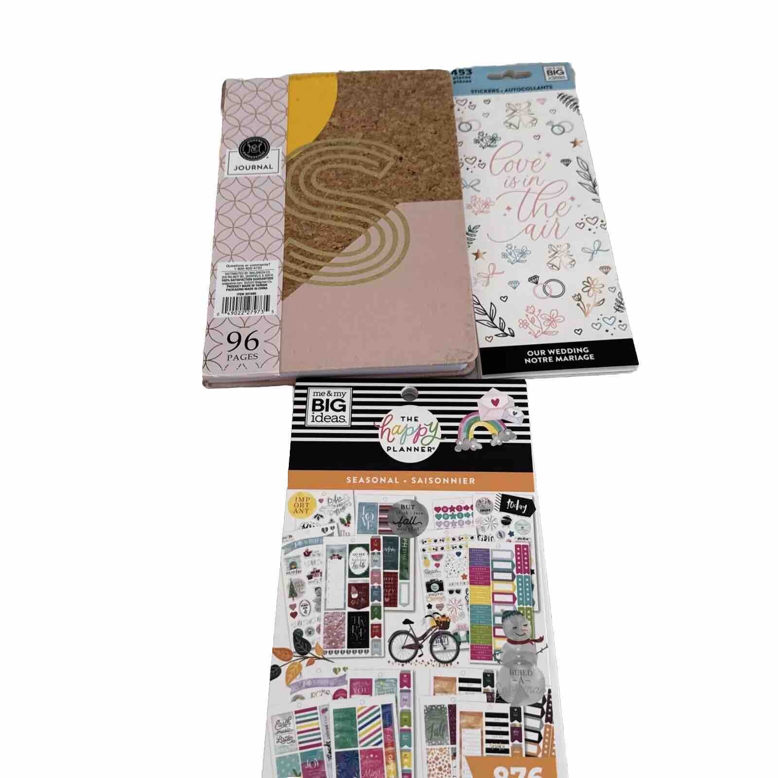 Wedding & Holiday Sticker Journal with Bonus Sticker Sheets-image