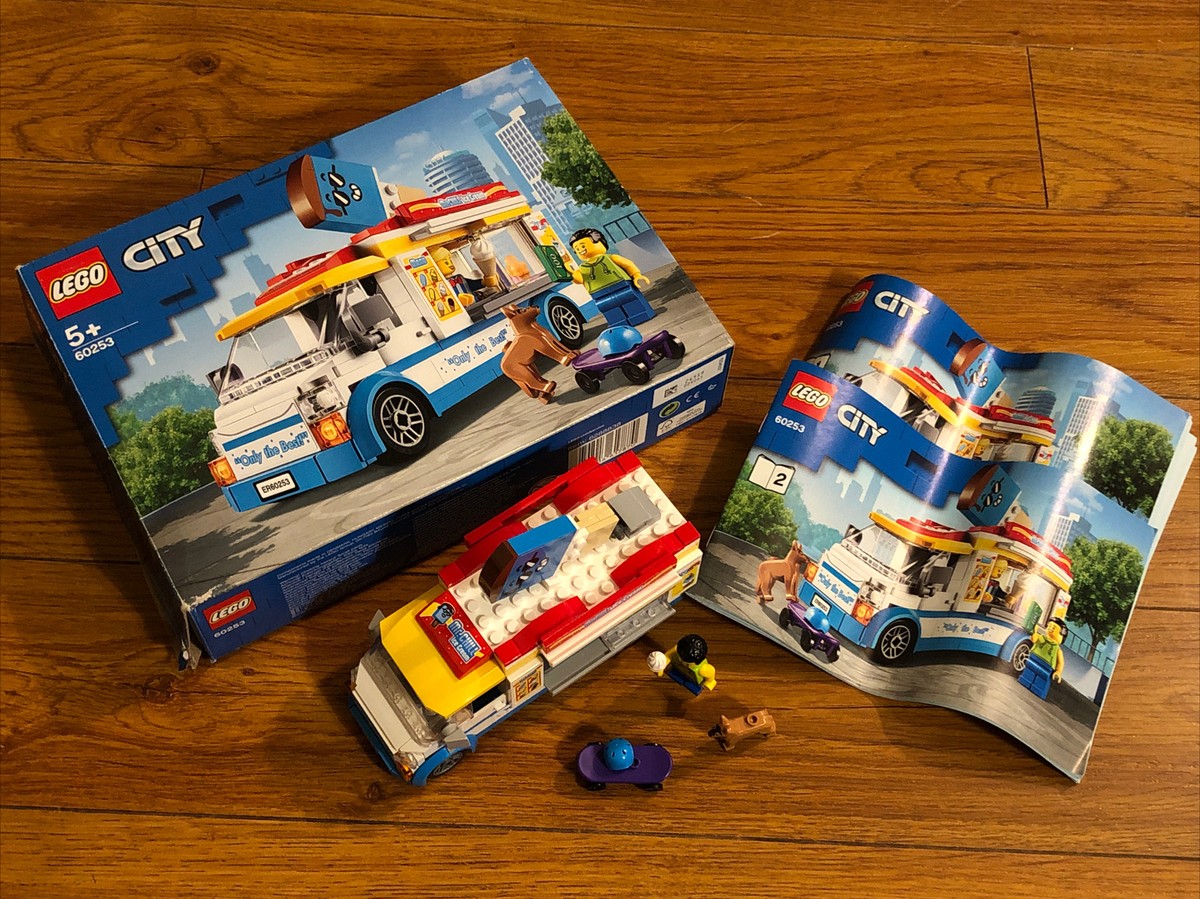 Lego City 60253 Ice Cream Truck 100% Complete With Instructions