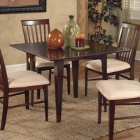 Atlantic Furniture Montreal Dining Table In Antique Walnut-39 X 39 Solid Table on sale Atlantic Furniture Montreal Dining Table In Antique Walnut-39 X 39 Solid Table on sale
