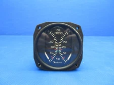 Beech D95A Garwin Oil Pressure Gauge P/N 22-870-011 WARRANTY (0324-1705)