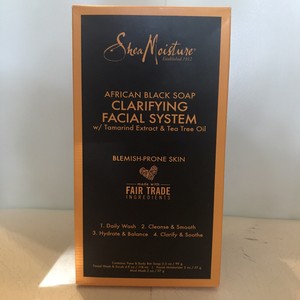 shea moisture clarifying facial system