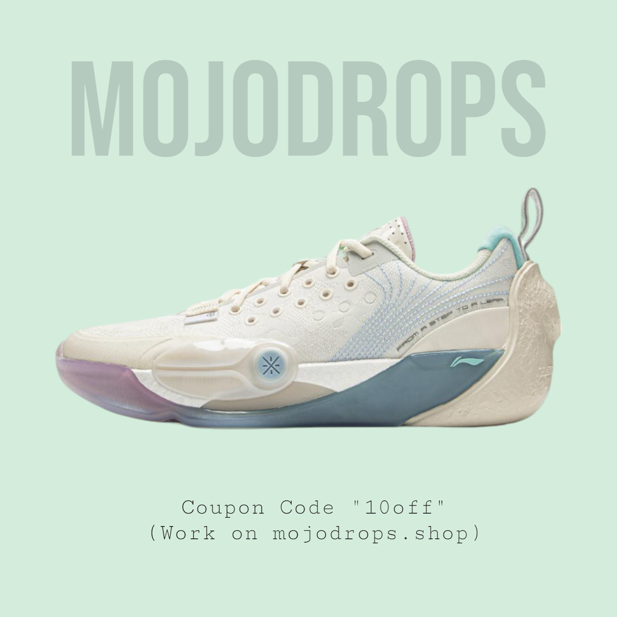 Li-Ning Way of Wade All City 13 Cotton Candy ABAV017-1 | eBay
