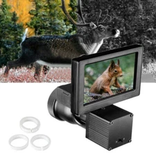 Night Vision Infrared Scope 4.3" Screen HD 850nm IR Hunting Camera Sight US