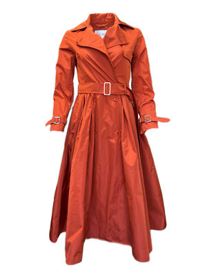 【関税＆送料込み】Max Mara 'Baruffa' Coat Oversized cashmere chemise coat, red | 