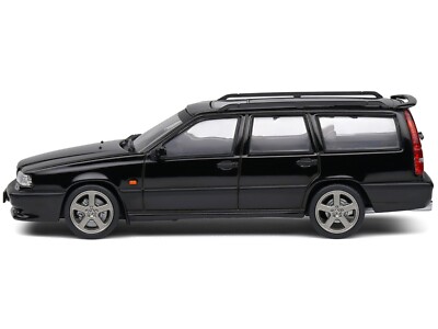 1996 VOLVO 850 T5-R BLACK 1/43 DIECAST MODEL CAR BY SOLIDO