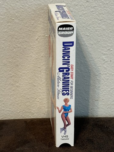 1993 Vintage Dancin' Grannies - Fitness mature démarrage facile pour débutants VHS - Photo 4/6