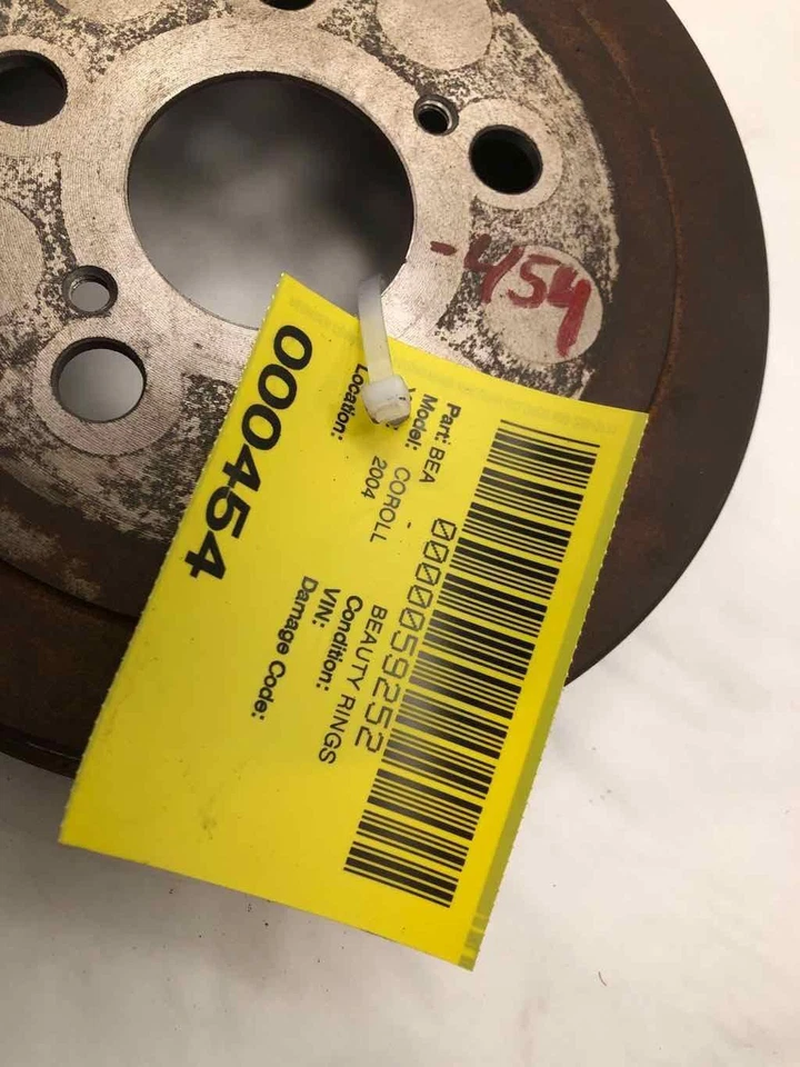 2003 2008 TOYOTA COROLLA седан 1,8 л задний тормозной барабан 5 зажимов левой или правой стороне - Изображение 2 из 4