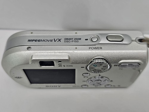 Sony Cyber-shot DSC-P150 7.2MP Digital Camera UNTESTED SPARES OR REPAIRS - Picture 7 of 8
