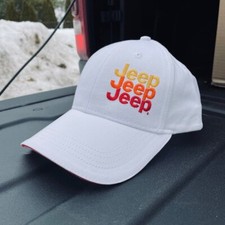 Hat - Jeep Echo Sunrise - White