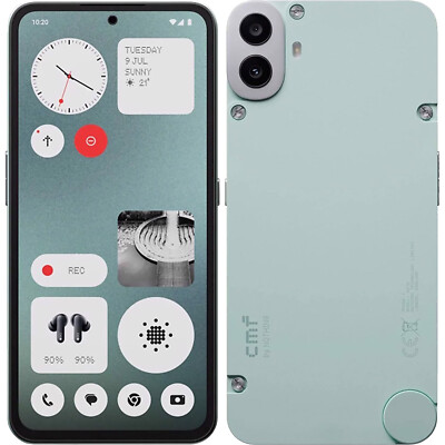 CMF NOTHING PHONE 1 美品 Nothing CMF Phone 1 5G Light Green 256GB + 8GB Dual-SIM