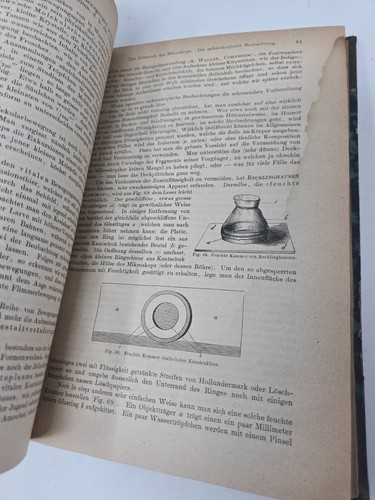 Das Mikroskop by Dr. Heinrich Frey 1873 Microscope Science Book German - Picture 8 of 9