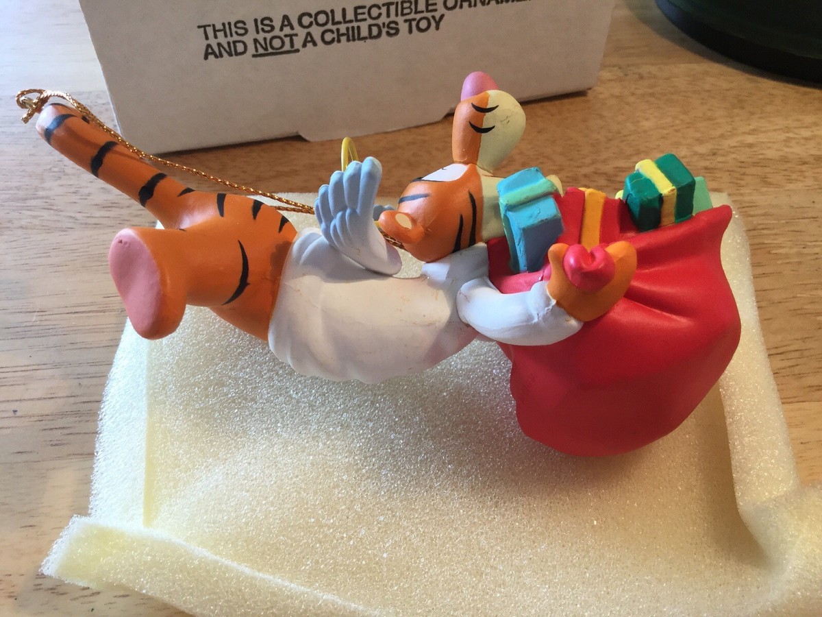 DCA Grolier Christmas Ornament Disney TIGGER 009903 | eBay