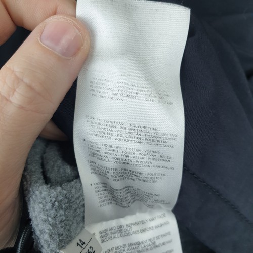 Chaqueta Napapijri Niños 14 Años Abrigo Forrado Negro 1/4 Cremallera Pullover Bolsillo Canguro - Imagen 9 de 17