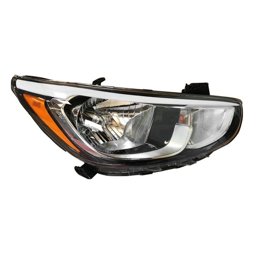 For 2015 2016 2017 Hyundai Accent Headlight Assembly Driver Passenger