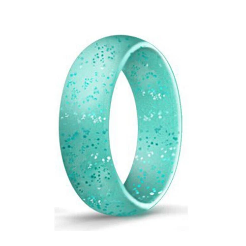 Schwarz Silikon Ring Gummi Ehering flexibel für Männer Training Männer Lifestyle - Bild 34 von 46