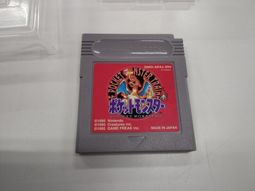 Nintendo Game Boy Pokémon Red Japanese Version - Picture 13 of 19