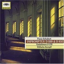 FRANZ SCHUBERT: Impromptus D 899  D 935 / Variationen D 5... | CD | Zustand gut