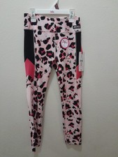 Girls Justice Blocked Leggings Size Small 7/8 Pants NWT