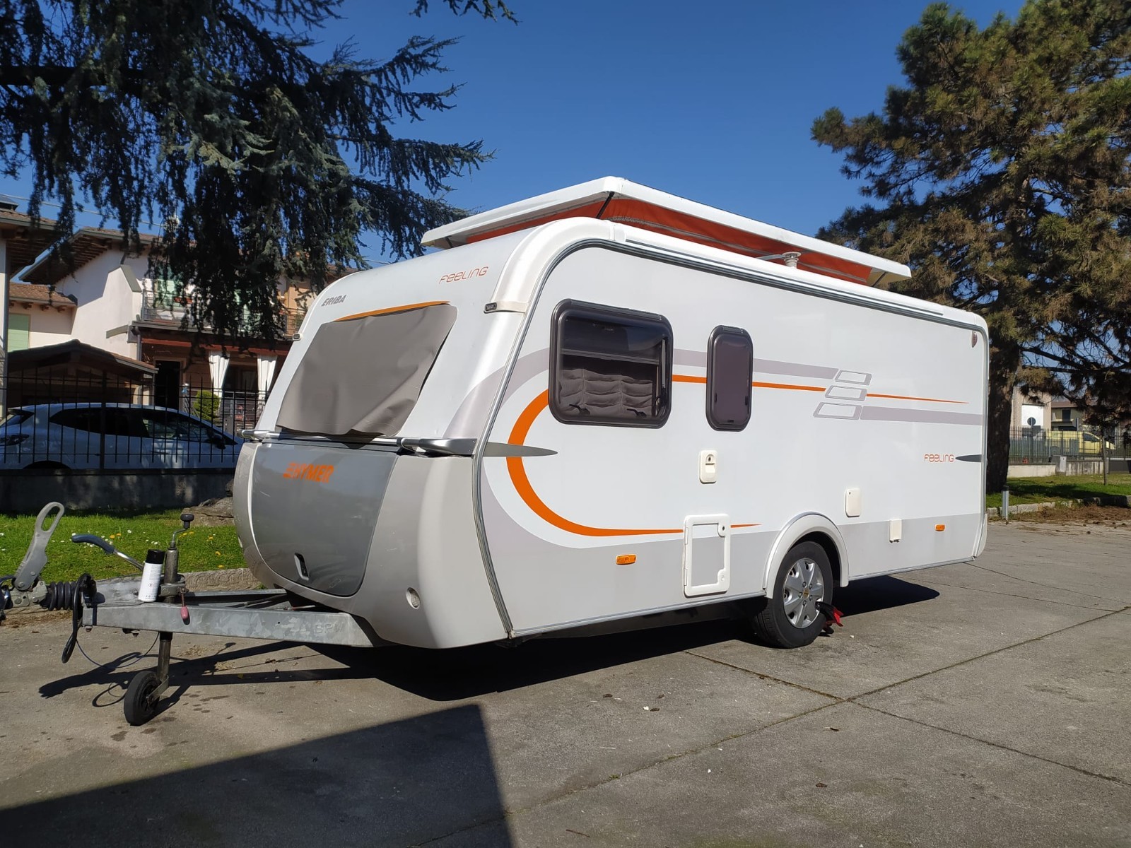 Roulotte Hymer-Eriba 425 Feeling Usata