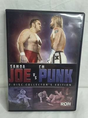 ROH Samoa Joe vs. CM Punk DVD 2-disc Collector s Edition WWE TNA AEW