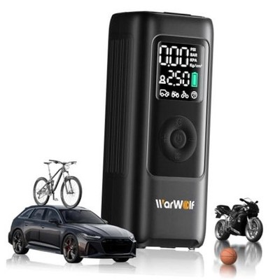 160PSI Tire Inflator Portable Air Compressor, Electric Air Pump for Car Tires