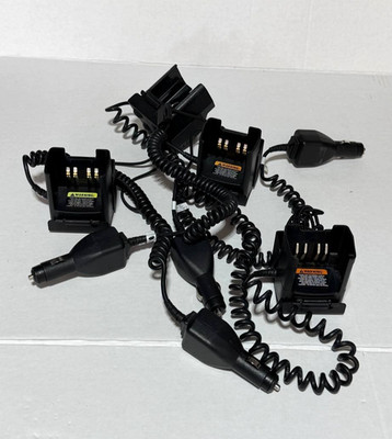 Lot of 4 Motorola RLN4884B Vehicular Rapid Charger for XTS 2500 3000 5000