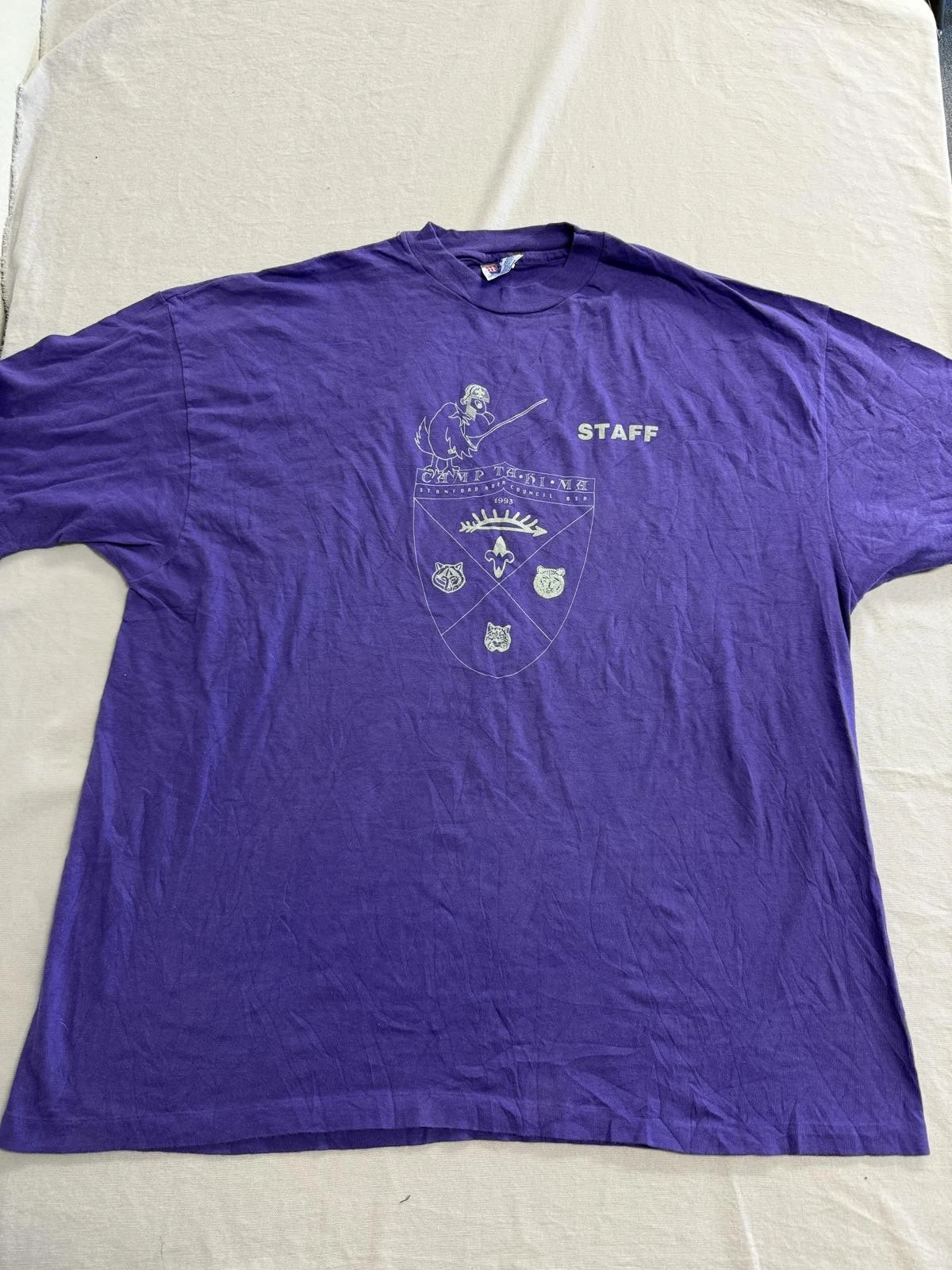 Vintage Camp Takima T-shirt 1993 Ta-Ki-Ma Cub Day Camp BSA