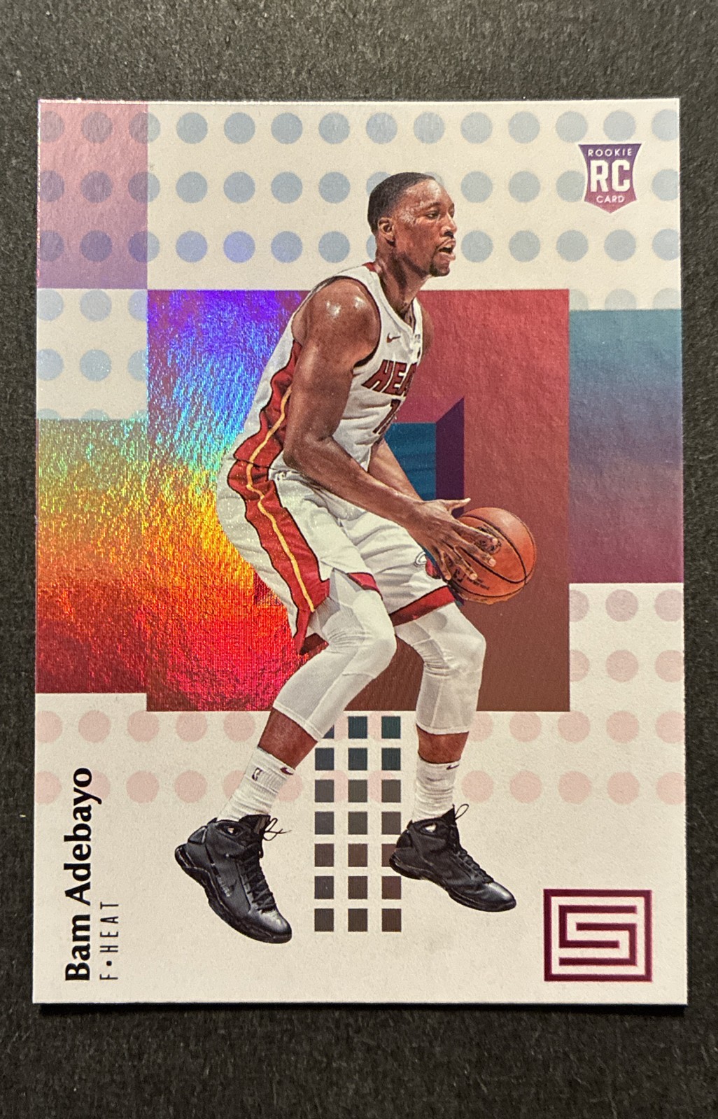 Bam Adebayo #132 Basketball Cards 2017 Panini Status trading card — raw and PSA graded price guide