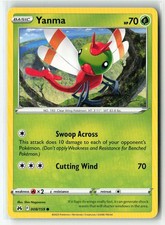 Yanma 008/159 Common Crown Zenith Pokemon Lightly Played