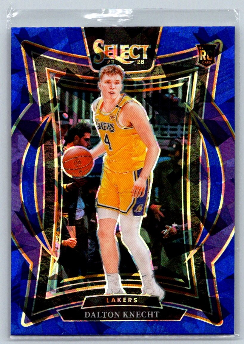 Dalton Knecht Blue Cracked Ice Prizm #91