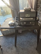 Ninja Electric BBQ Grill Smoker with Stand and Cover OG701UK