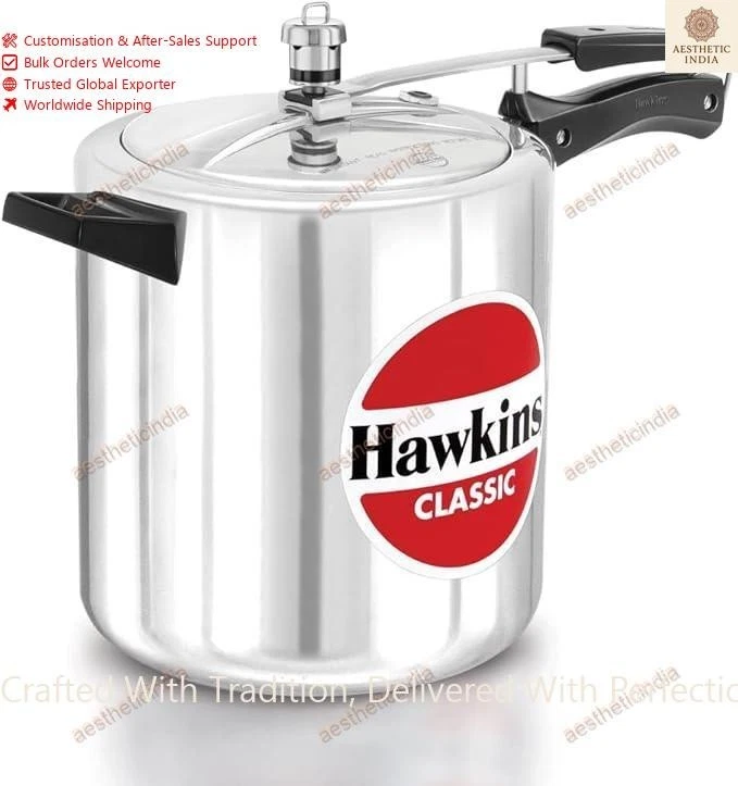Hawkins Classic Tall (CL8T) 8 L Inner Lid Pressure Cooker  (Aluminium)
