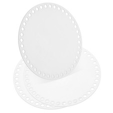 6 x 6 Inch 2 Pcs Crochet Basket Bottoms Round Acrylic Base for Crochet