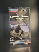 BCW Comic Book Bags Modern/Current (100ct) For Thick Comics
