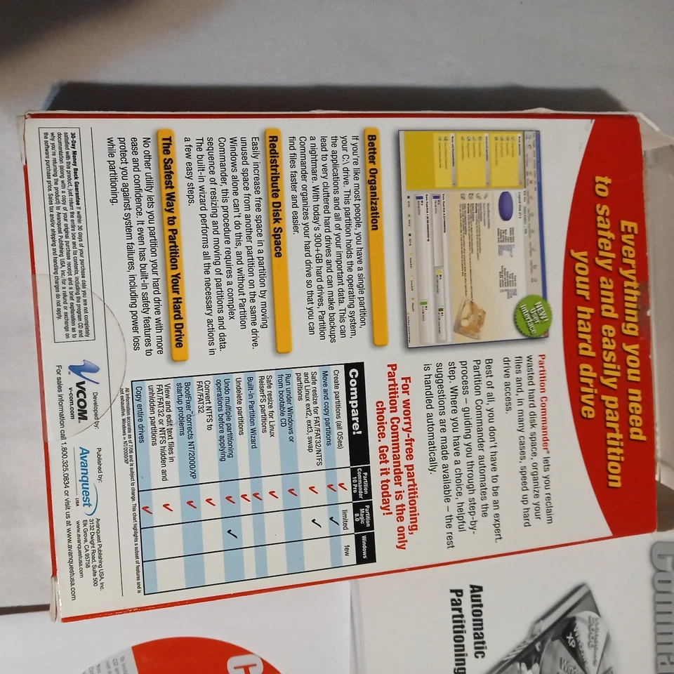 Professional Partition Commander10 Computer Program to Partition Your Hard Drive - Image 3 of 4