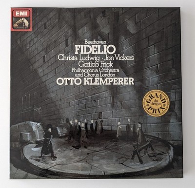 Beethoven Fidelio - Klemperer Ludwig Vickers Frick  EMI HMI  3LP Box