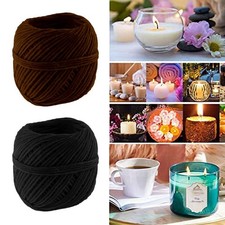 Hemp For Candle Wicks Coated in Beeswax 33 FT Roll for DIY Enthusiasts