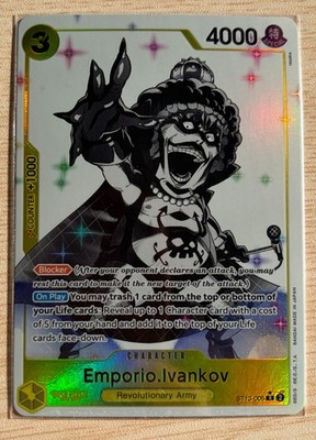 One Piece TCG ST13-005 Emporio Ivankov Alt Art Parallel English