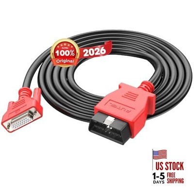  Original OBD2 Main Test Cable - 16 Pin 3 Rows OBDII Diagnostic Test 