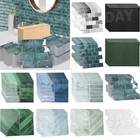 10-40X Peel & Stick 3D Tile Stickers Kitchen Bathroom Backsplash Splashback Wall