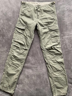 Carhartt WIP Aviation Cargo Pants Men s 29x32 Green Ripstop