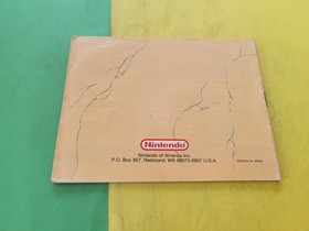 Faxanadu Nintendo NES Instruction Booklet Manual Only