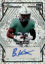 Brenden Knox 2021 Leaf NFL Flash XRC Rookie Auto #BA-BK1