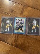 Terry Bradshaw Lot of 3 Pittsburgh Steelers Silhouette/Optic #/17, #/99, #/399