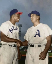 Bobby Bragan & Minnie Minoso 8x10 Colorized Print-FREE SHIPPING