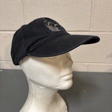TAZ Tasmanian Devil BASEBALL HAT BLACK SHINY SILVER EMBROIDERED Snapback LOONEY
