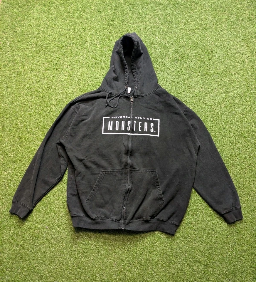 Sudadera con Capucha Universal Studios Horror Nights Universal Monsters Talla 3XL Negra Foto 3 de 4