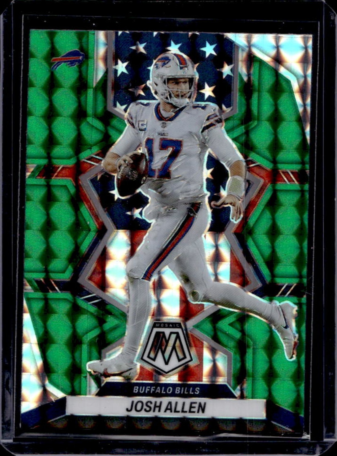 2022 Mosaic Josh Allen Green National Pride #253 Bills