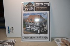Schreider-Bogen skala HO "Martin Luther House" # 702 zestaw papieru. Nowy, owinięty.