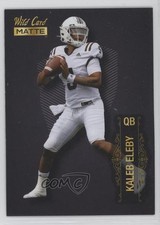 2022 Wild Card MATTE Black Kaleb Eleby #MB-68 1a7j